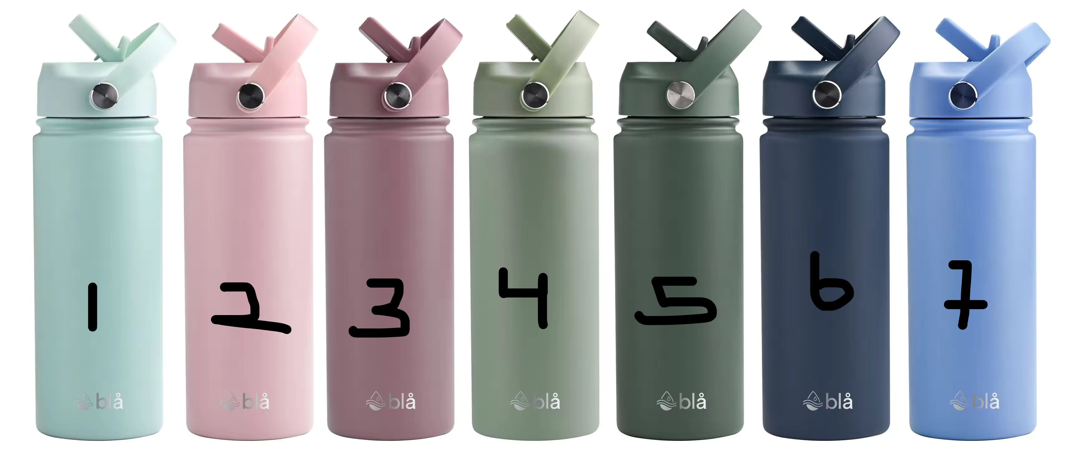 North - Insulated Water Bottle - Frost Bite Mint