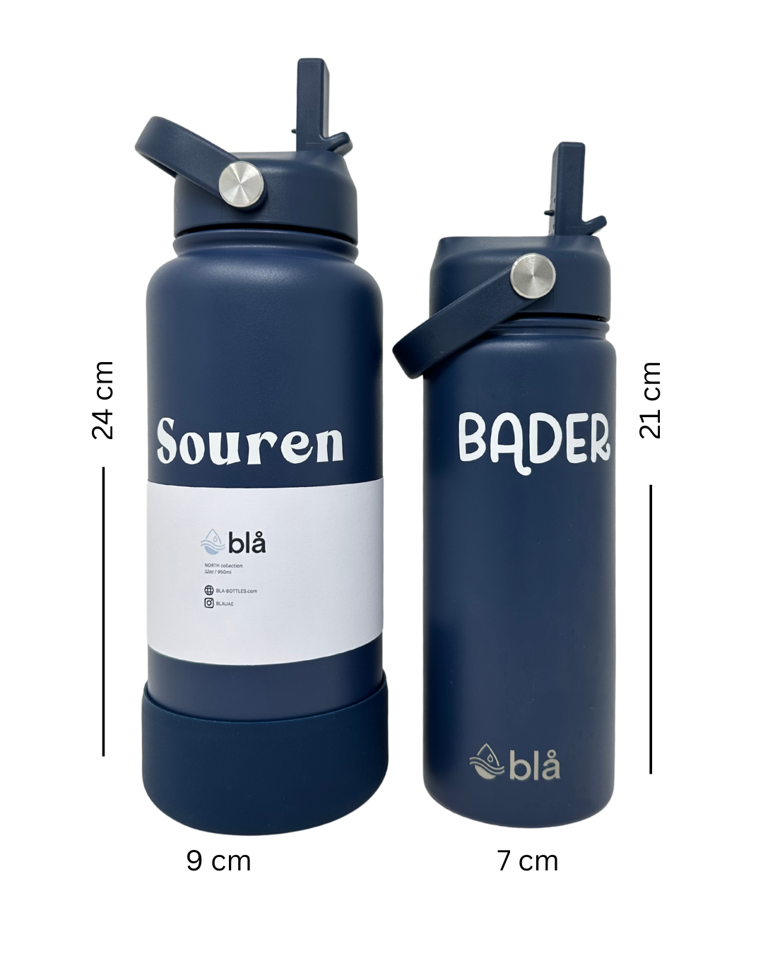 North - Midnight Blue - Name customized