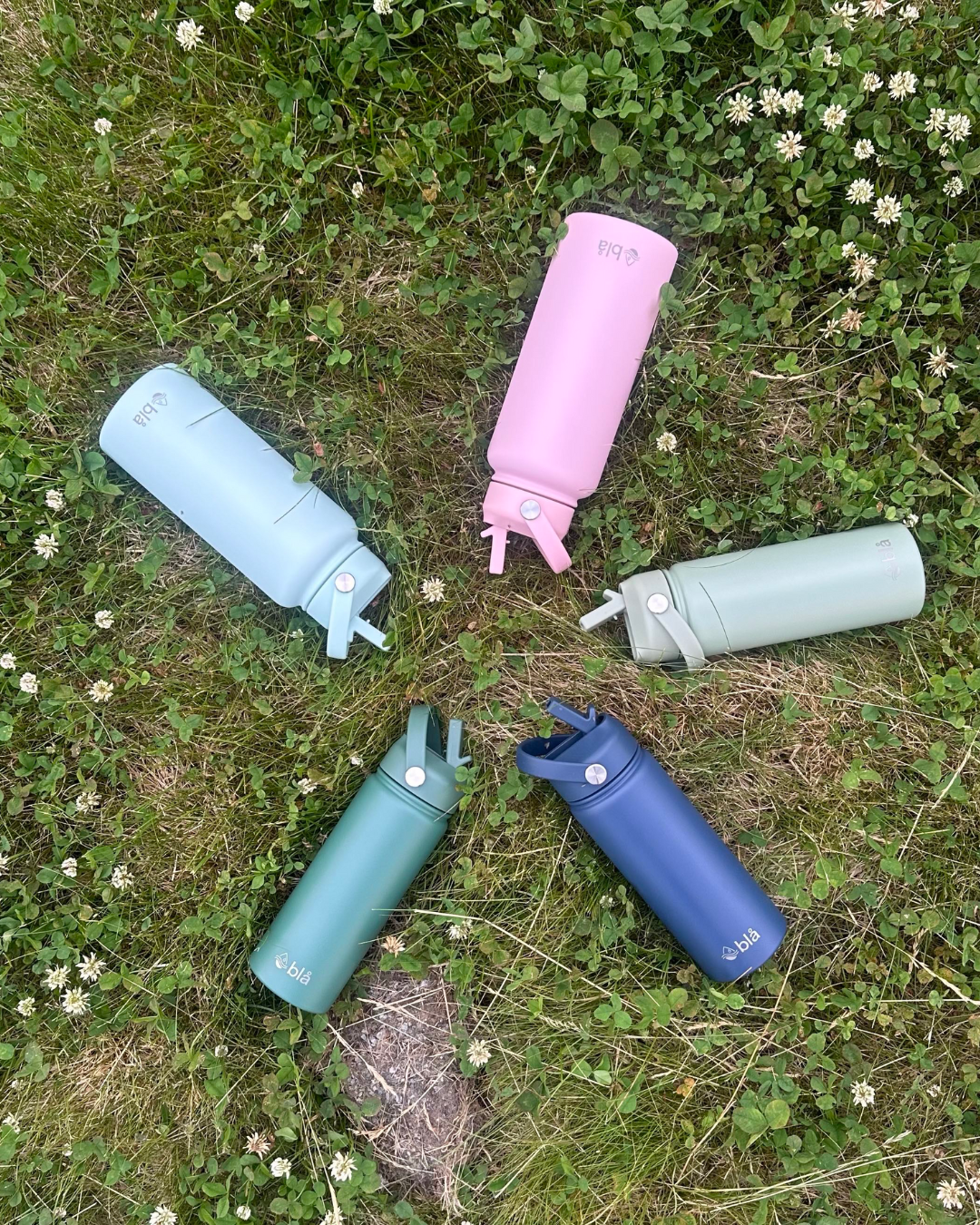 North - Insulated Water Bottle - Spring Blossom Pink