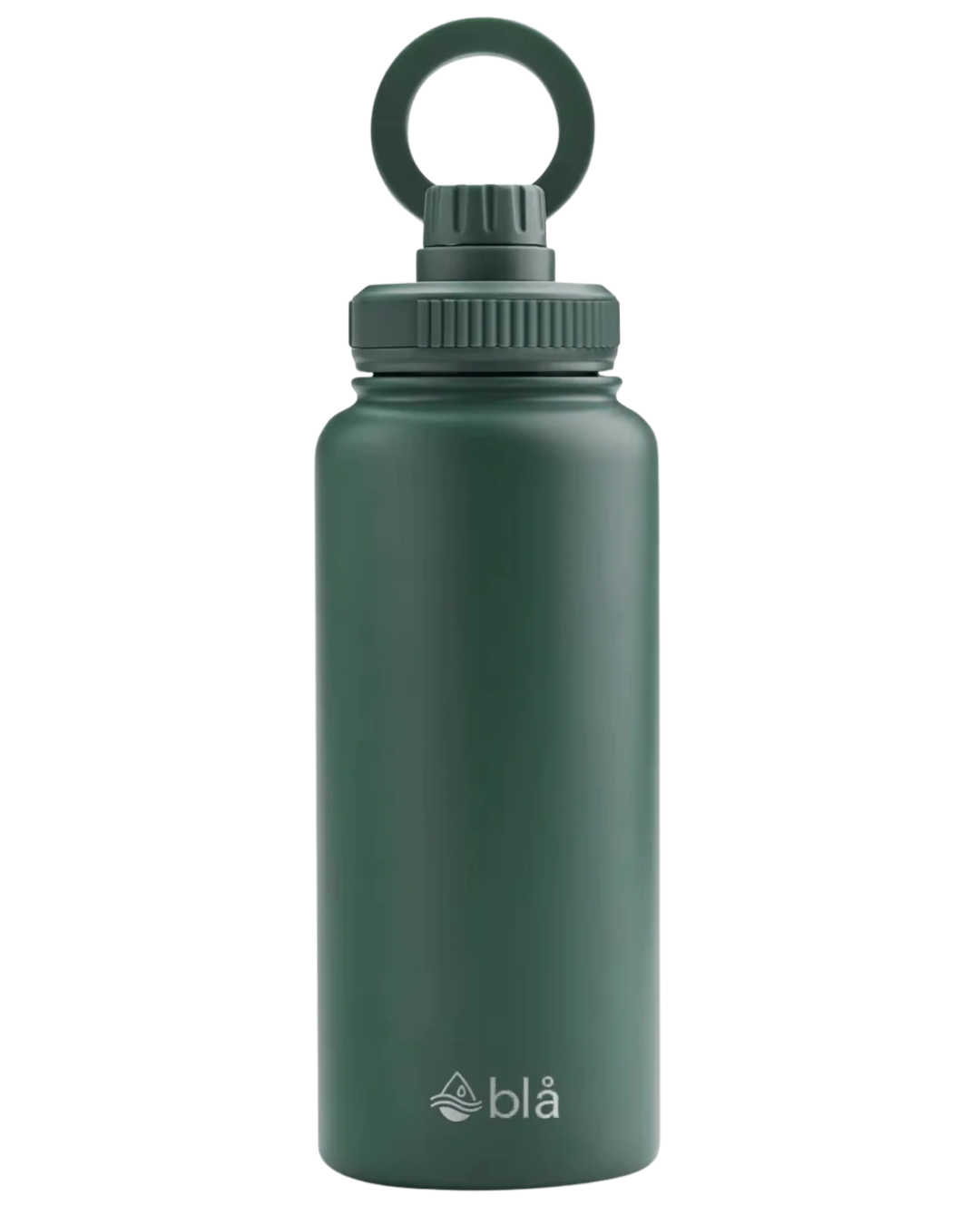 North - Insulated Water Bottle - Forest Green