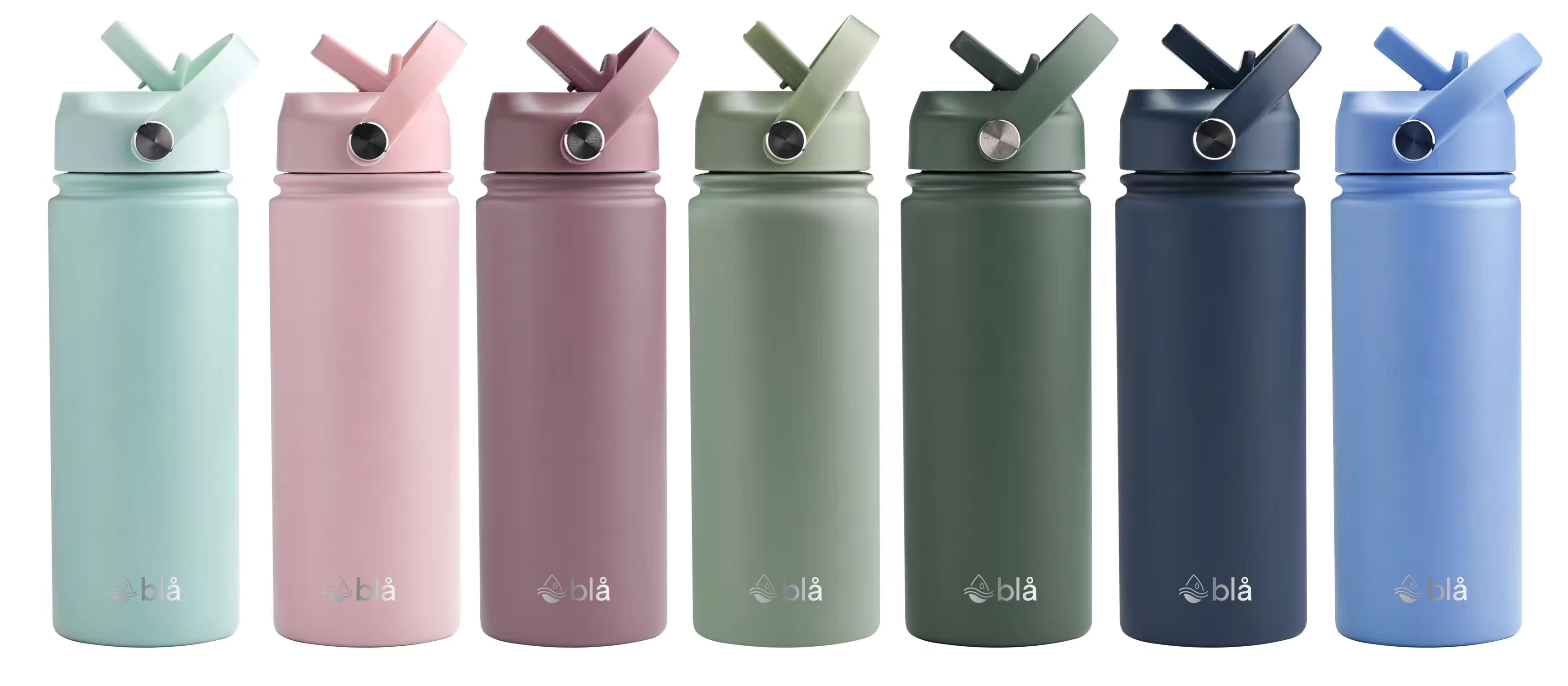 North - Insulated Water Bottle - Spring Blossom Pink