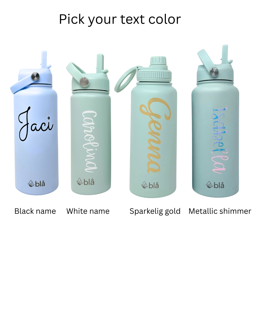 Dawn - Stone Fog Blue - Customised Bottle